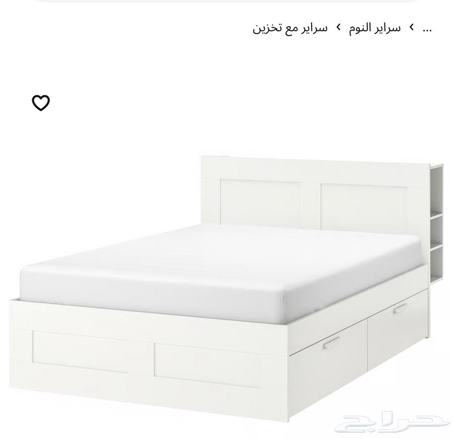 سرير نفرين ايكيا خشب مده الاستخدام 3شهور وبحالة جيدة جدا63718359619459111