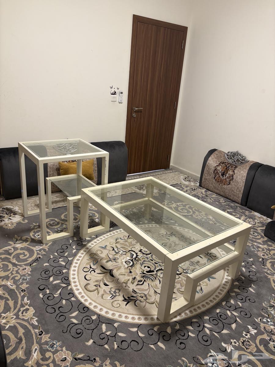 طاولات الهيكل خشب والوح اقزاز للبيع63719127362307110