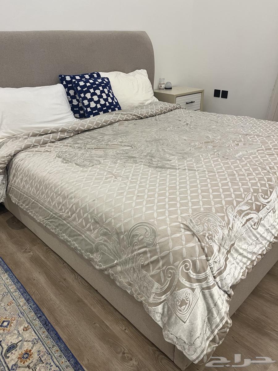 Double bed and a half, one year old, clean and new63718640148738110