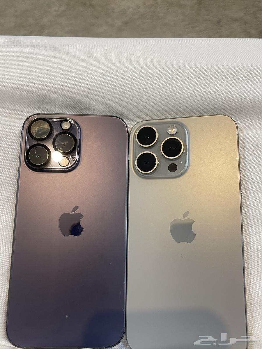 للبيع جوالين iPhone Pro Max نظيفة جدا63724673355906111