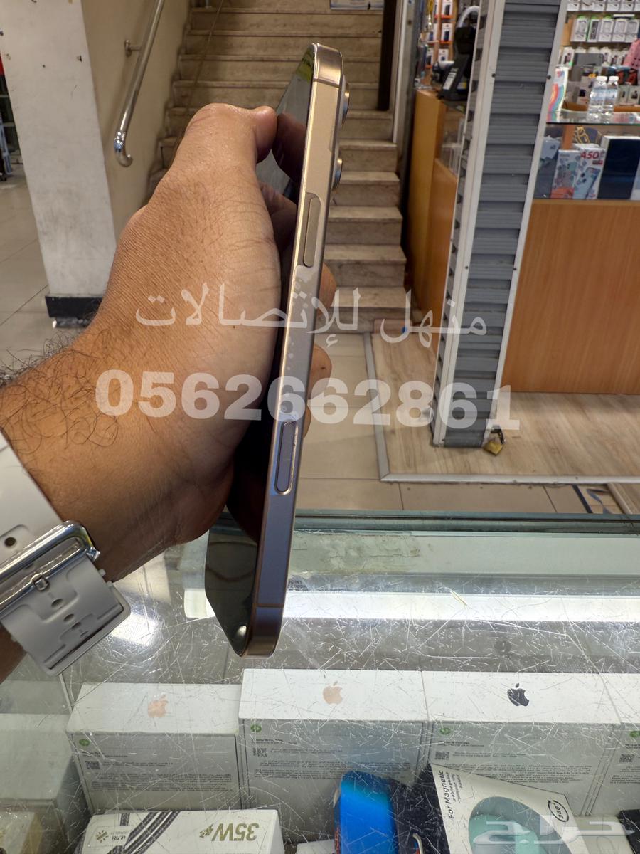 للبيع ايفون 16 برو ماكس 256 مستخدم نظيف63725158926210114