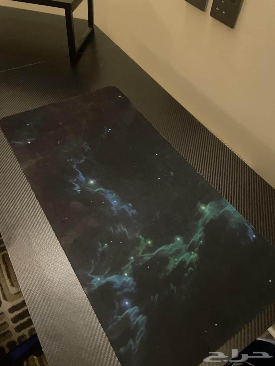 Gaming chair and table, mouse pad, and keyboard63717439272579112
