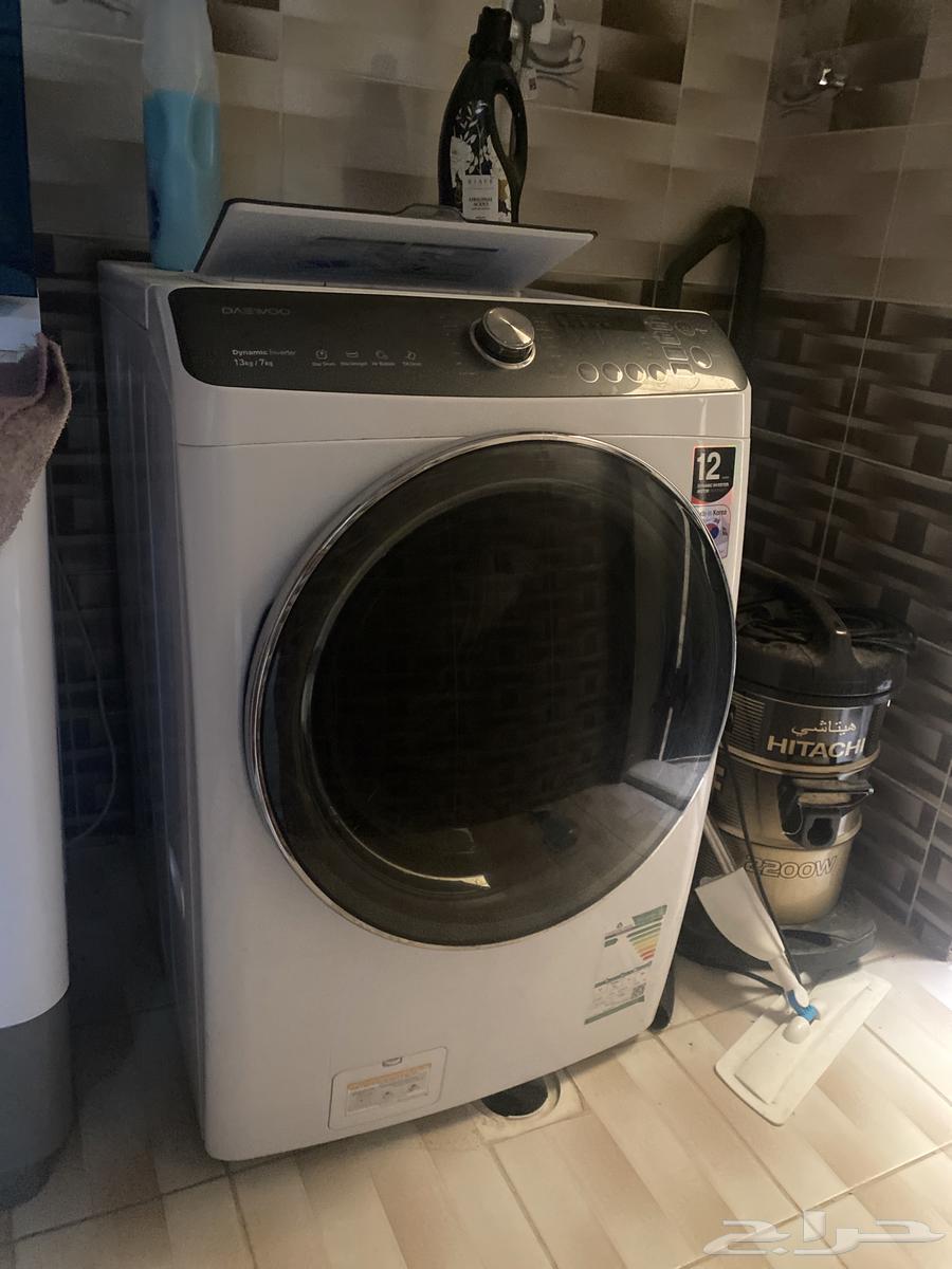 للبيع غسالة دايو (Daewoo) أمامية   علوي63723264010498110