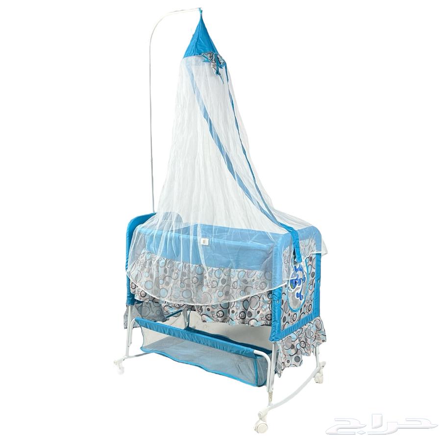 Baby Crib with Rocking Position - Crib with Basket and Mosquito Net63727639472899114