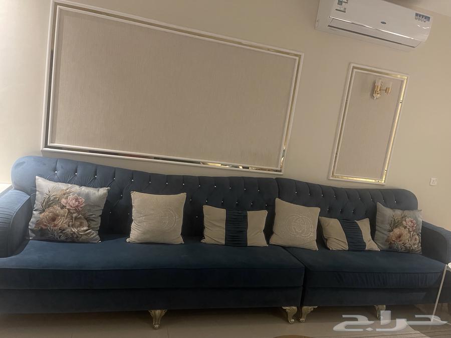 كورنر كوفي ايكيا شبه جديد بسعر مغري كنب شبه جديد63725805478914112