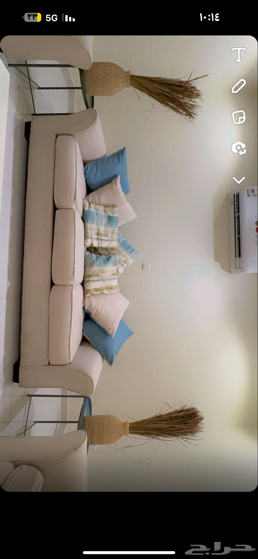 طقم كنب من سيتي دبليو مع الفرشه دولاب التلفيزيون من هوم63727367517955110