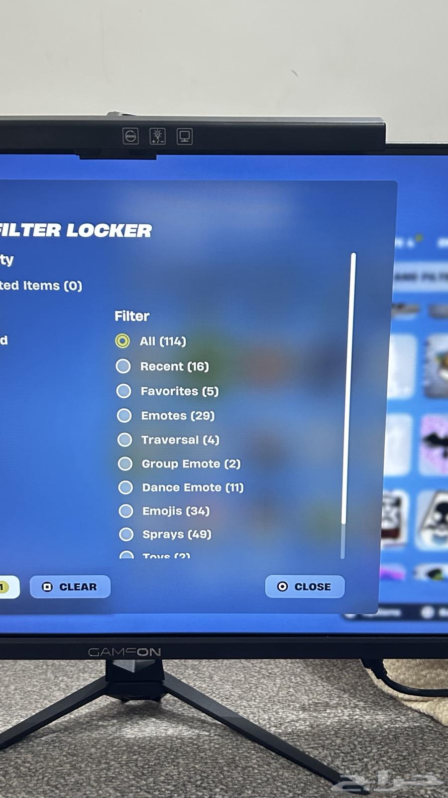 حساب فورت نايت للبيع 70 ريال63729755720706114