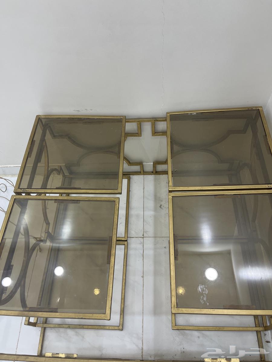 اربع طاولات خدمه قزاز والكبيره بدون قزاز السعر 10063729103009921110