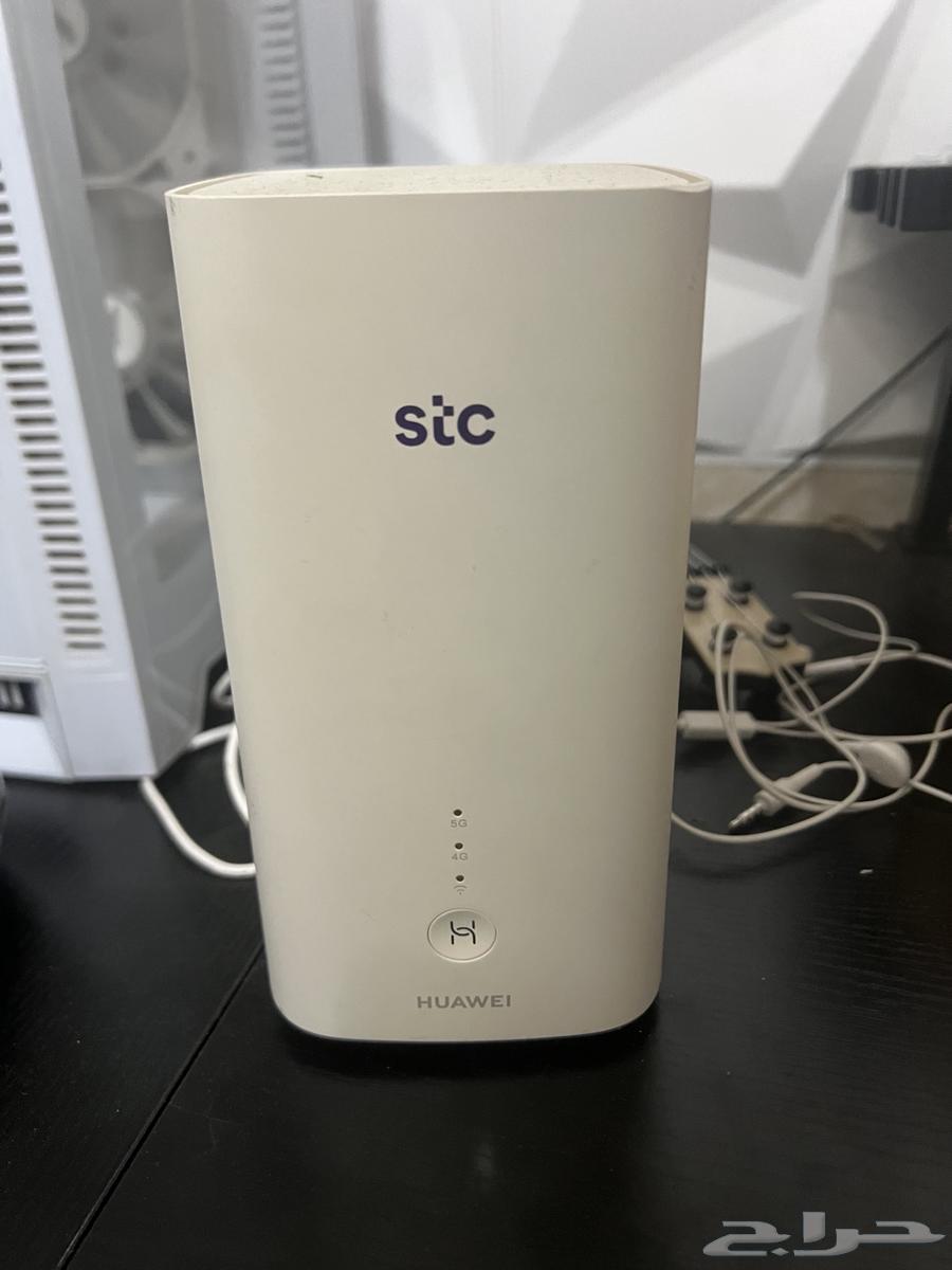 للبيع راوتر هواوي stc 5g سريع مره معه كل اغراضه63734231023745110