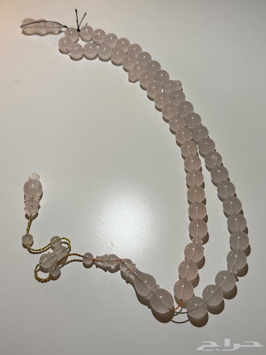 Snow-colored Baklait Rosary with High-Density Material63728613138689112
