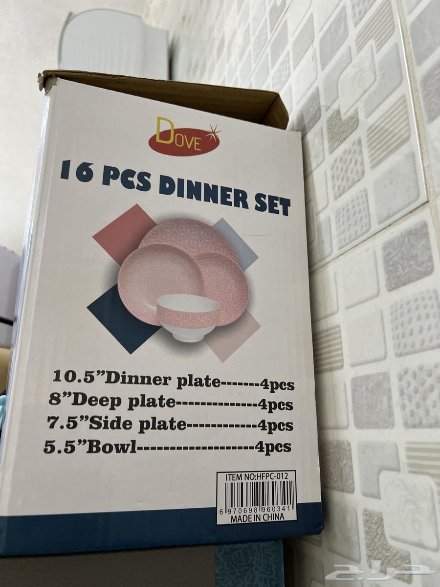 4-piece tableware plates, one piece from each size63732839086083111