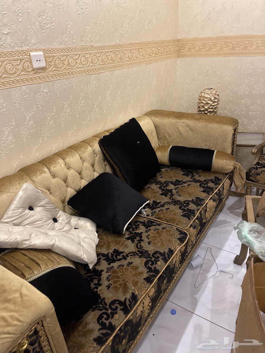Turkish Sofa Set of Four Pieces with Table and Curtain63733115805827111
