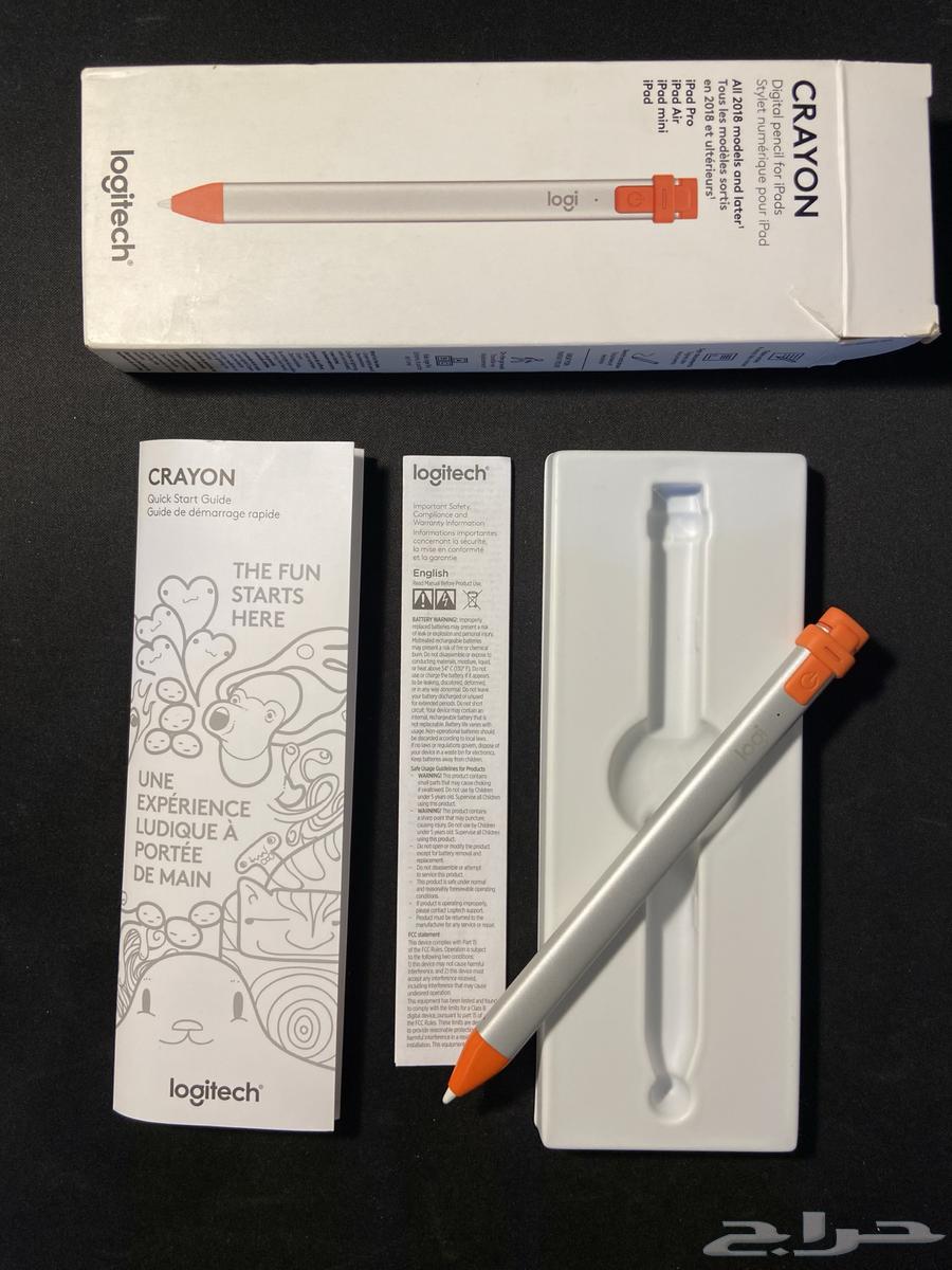 للبيع قلم آيباد Logitech Crayon استخدام خفيف جد ا63738373446145110