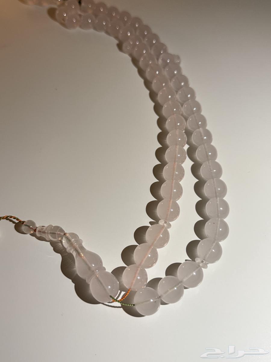 Snow-colored Baklait Rosary with High-Density Material63728613138689111