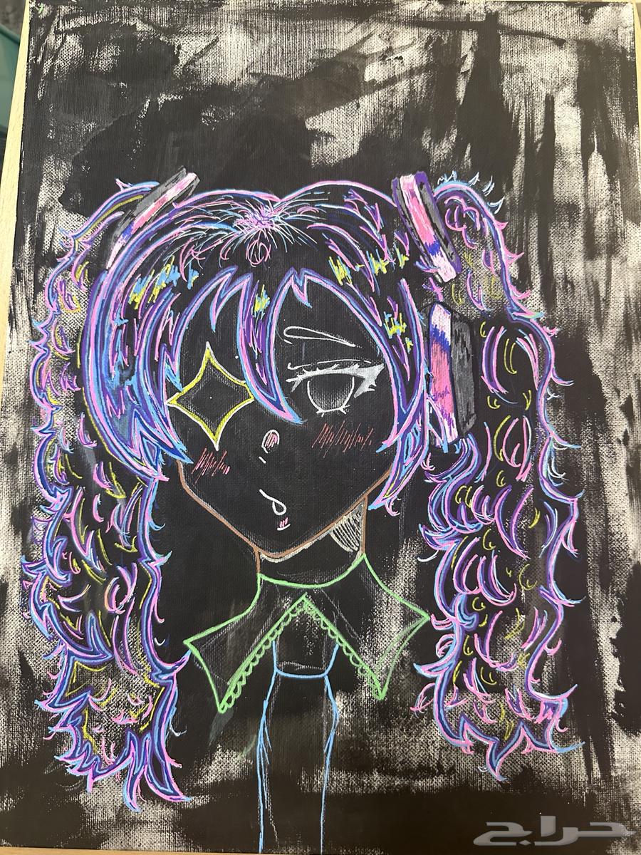 Hatsune Miku drawing on Sum63730317996802110