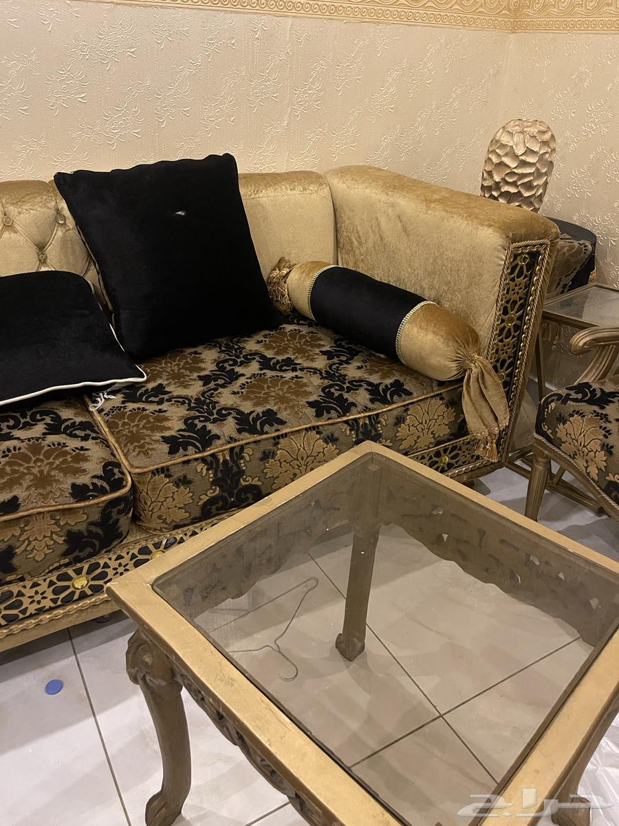 Turkish Sofa Set of Four Pieces with Table and Curtain63733115805827113