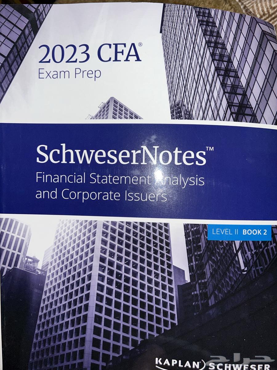 Original CFA Books for All Levels from Kaplan Schweser63729102973185114