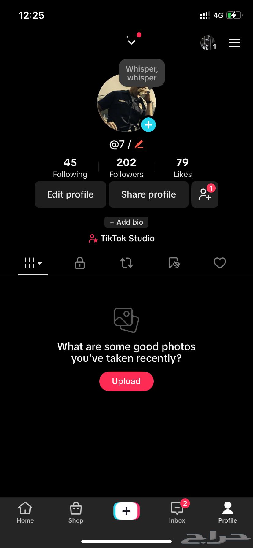TikTok account for sale, user with number63728613112065110