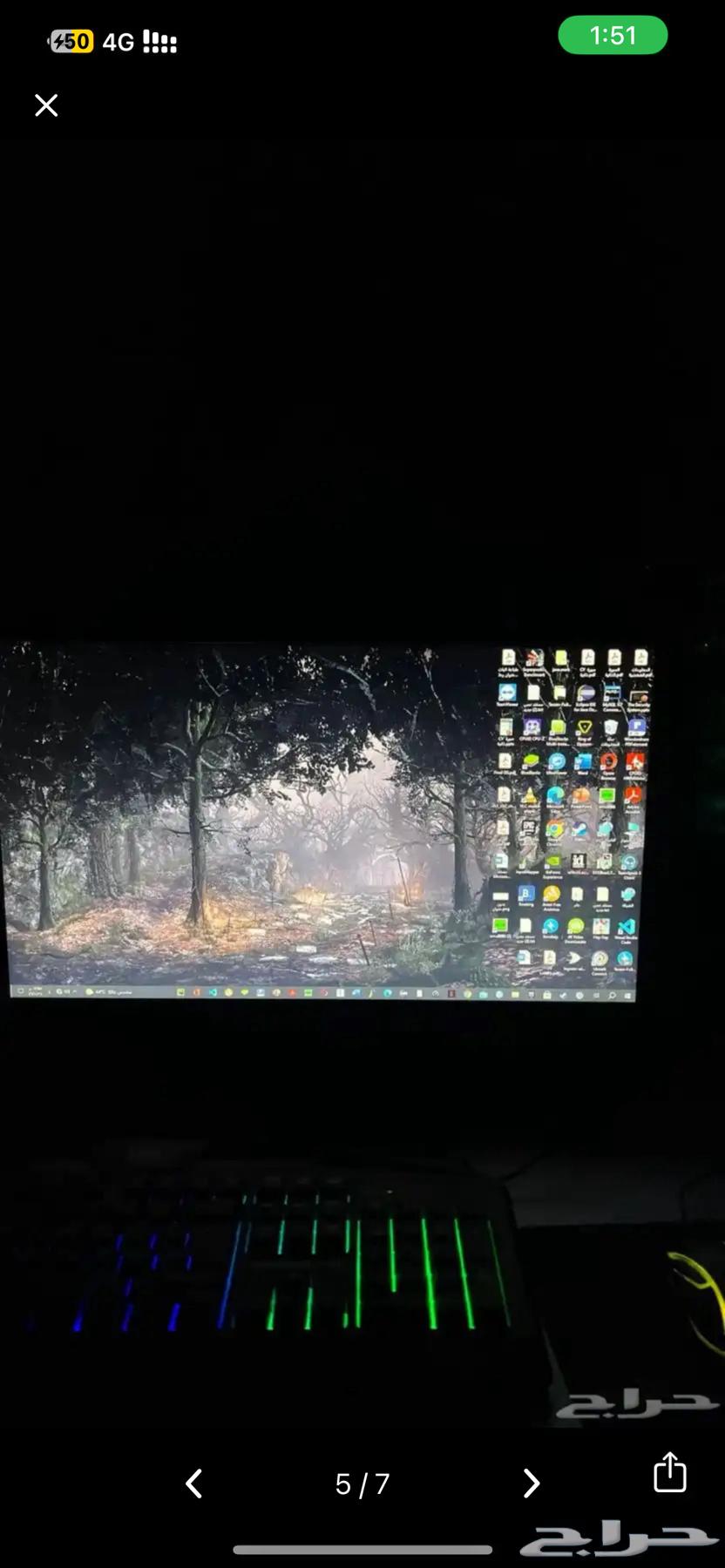 Monitor LG 24 inch for sale شاشة إل جي Monitor 24 بوصة للبي63729201096705111