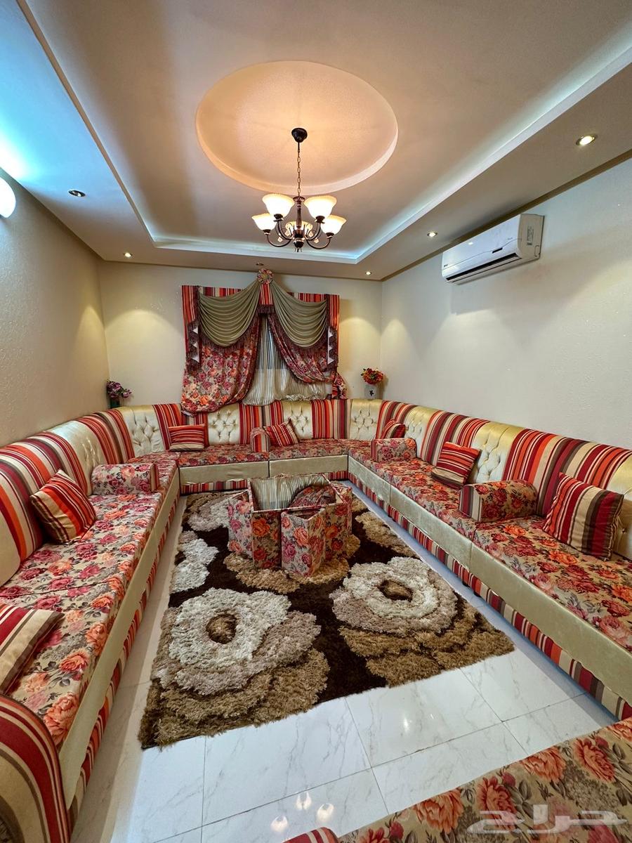 Sofa Majlis, Curtain, and Tables63744786541699110