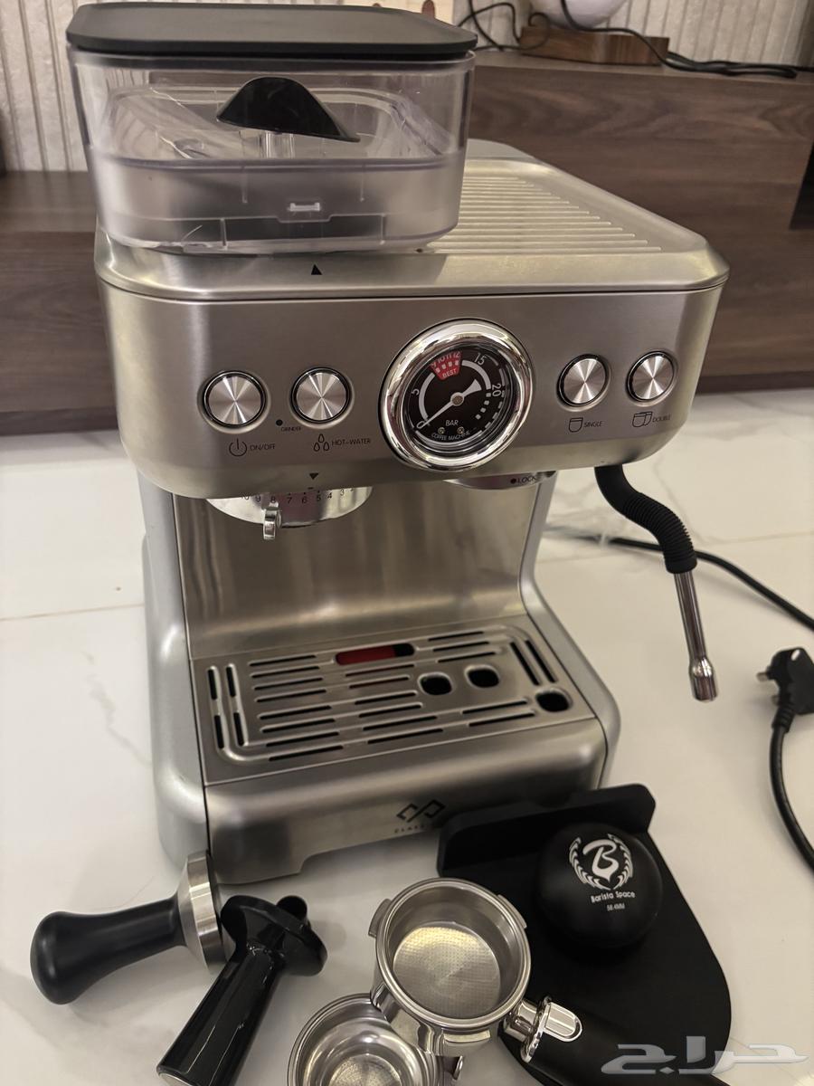 Professional Espresso Coffee Machine with Built-in Grinder, Semi-Automatic63744879480578113