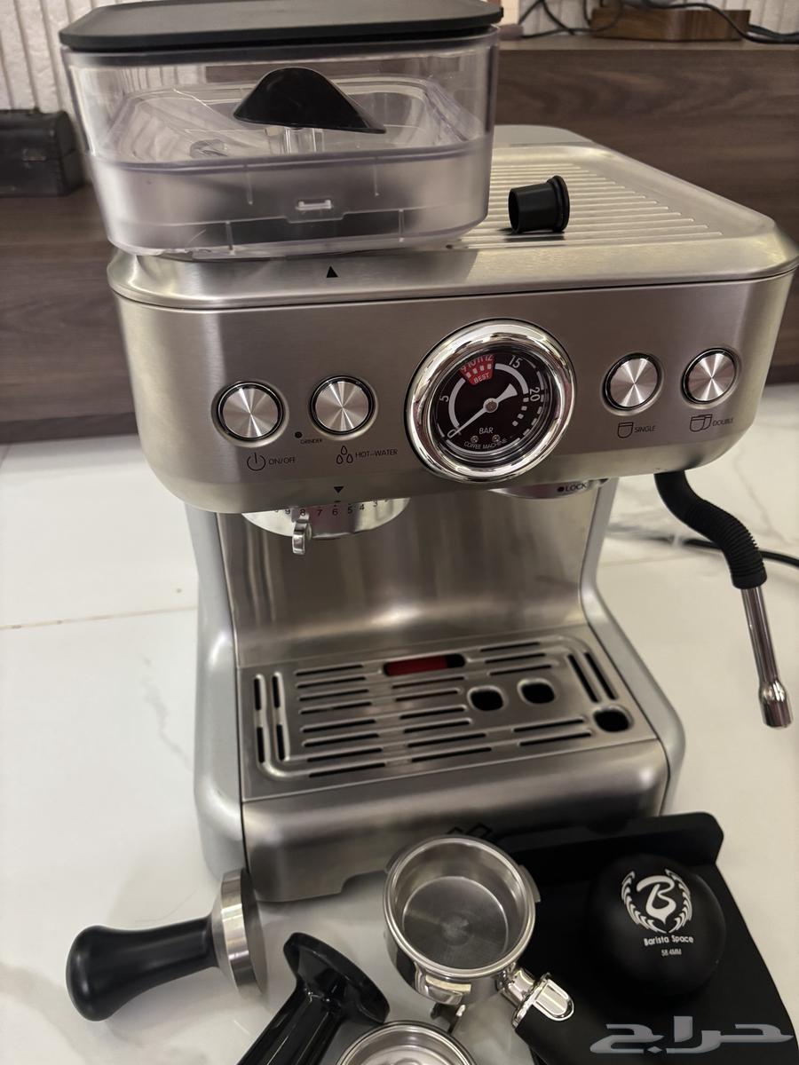 Professional Espresso Coffee Machine with Built-in Grinder, Semi-Automatic63744879480578111