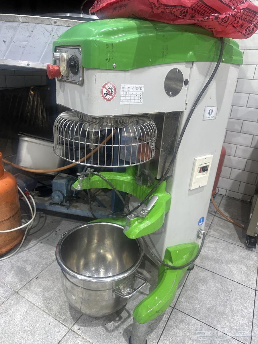 Gas oven 1.5 meters with rotating tray, never used, 10-liter Italian mixer63619057694594113