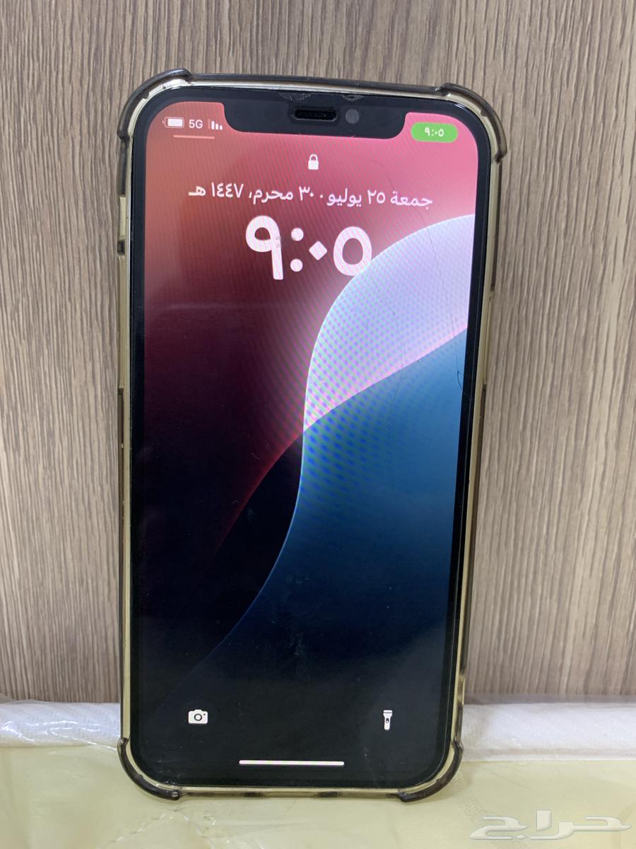 iPhone 12 everything clean, screen broken from the back63747793028609112