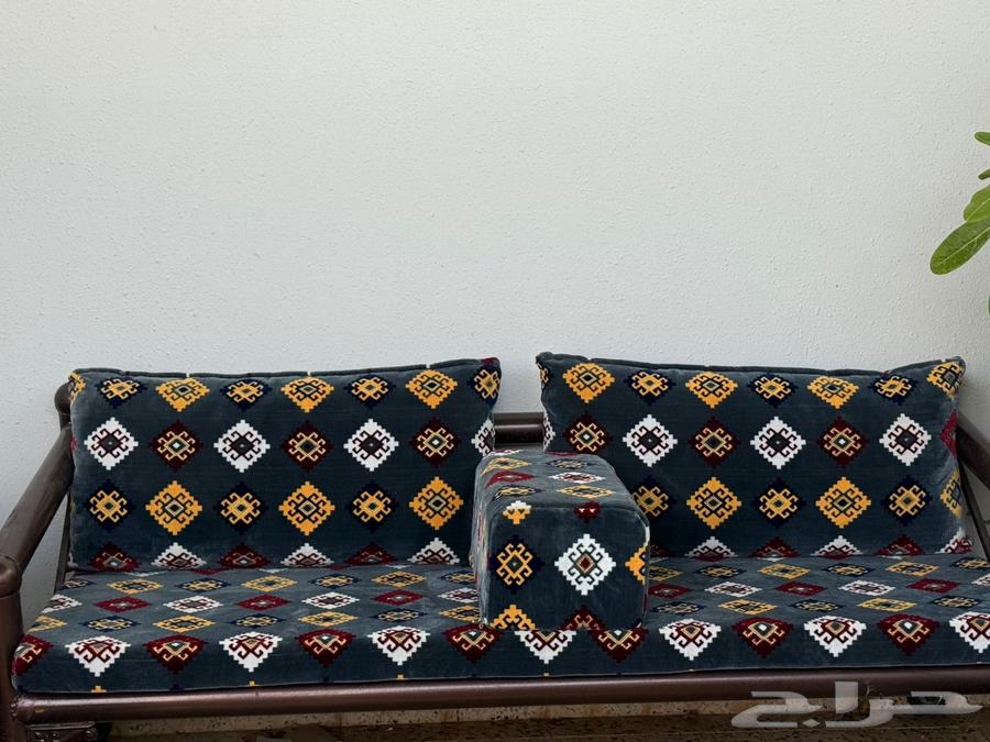 Semi-new iron outdoor set, used for two months, complete iron and padding63746586379394110