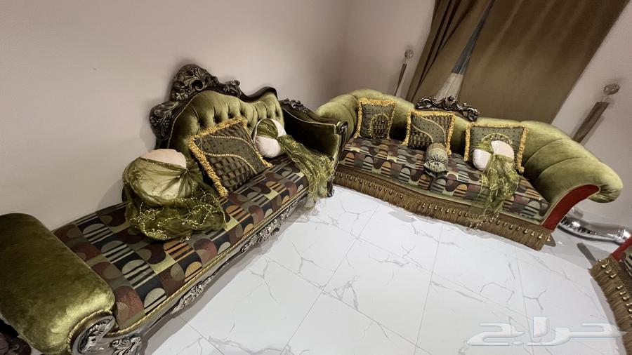 كنب تركي للبيع 5 قطع ب1300 ريال تحميل ع المشتري63747697063171110