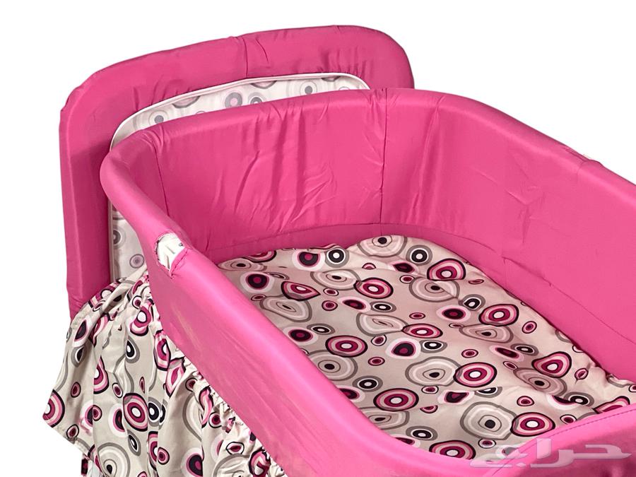 Baby Crib with Mosquito Net and Adjustable Canopy - Newborn Crib63749318729858112