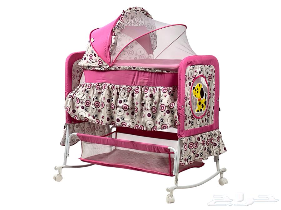 Baby Crib with Mosquito Net and Adjustable Canopy - Newborn Crib63749318729858110