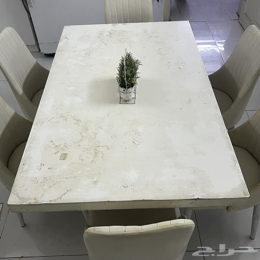 طاولة طعام ب 6 كراسي للبيع63739238840194111