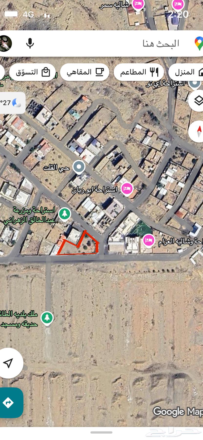 ارض للإيجار