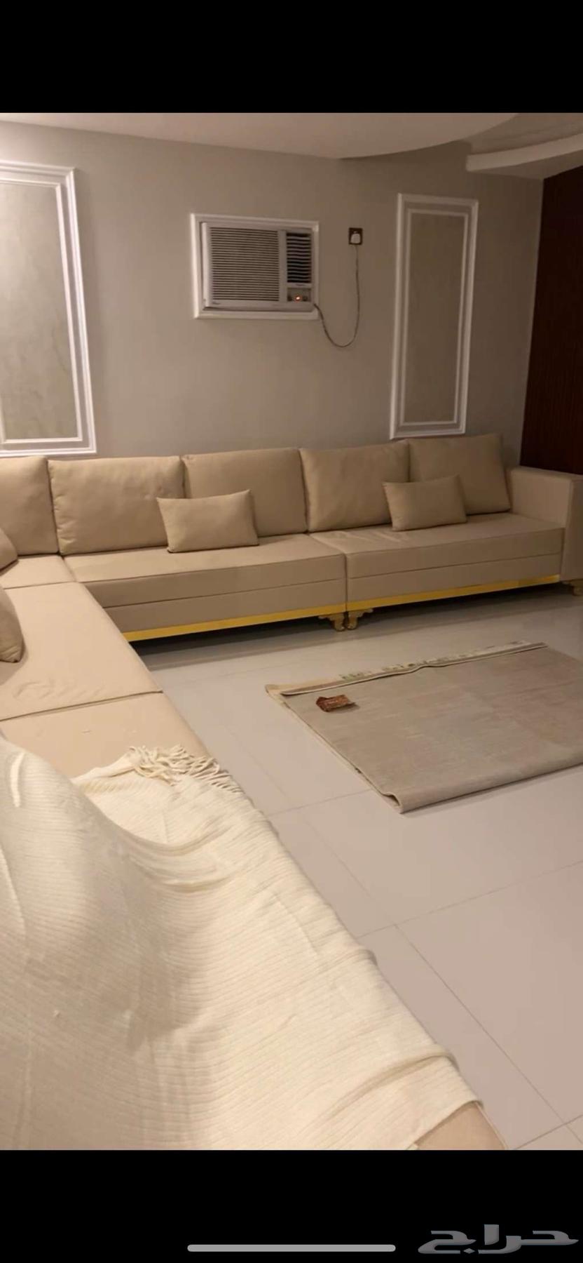 كنب حرف L للبيع نظيف شرط من كل شي63742547760899111