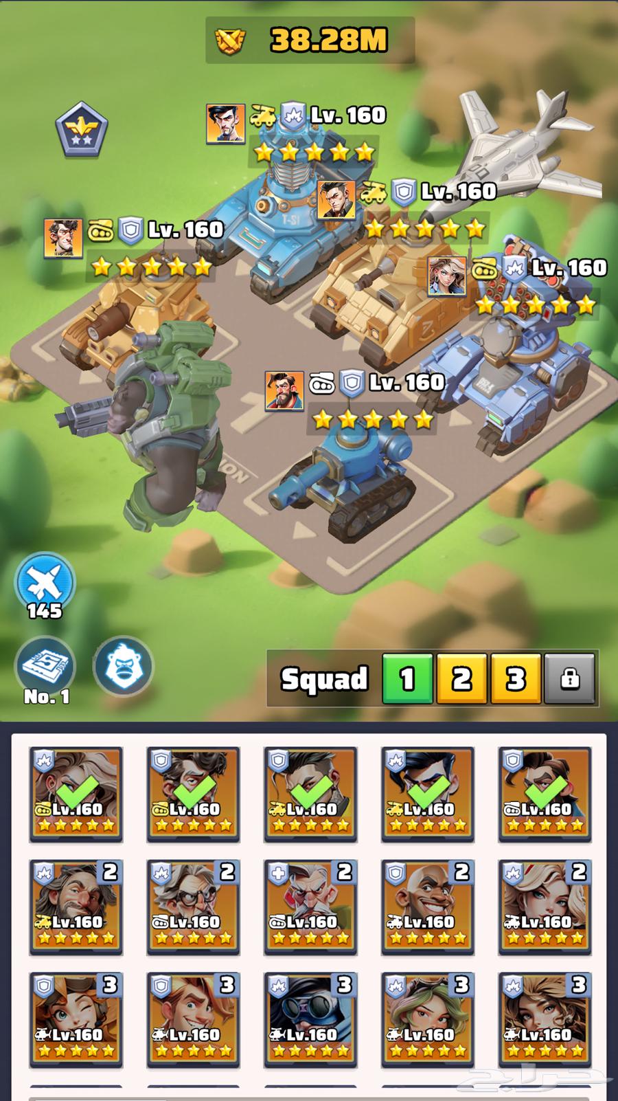 Two Last War accounts for sale, level 32 and level 2663756169568769114