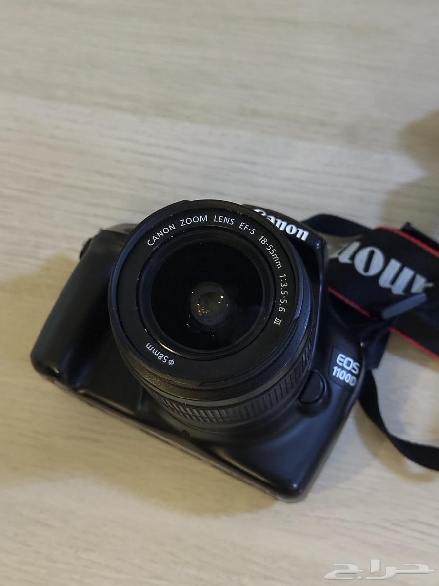 للبيع  كاميرا كانون Canon EOS 1100D بحالة شبه جديدة63751284998657113