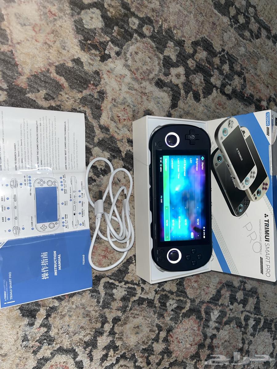 جهاز TRIMUI SMART PRO جديد مافيه ولا لعبه معاه سلك شاحن63756854099329111