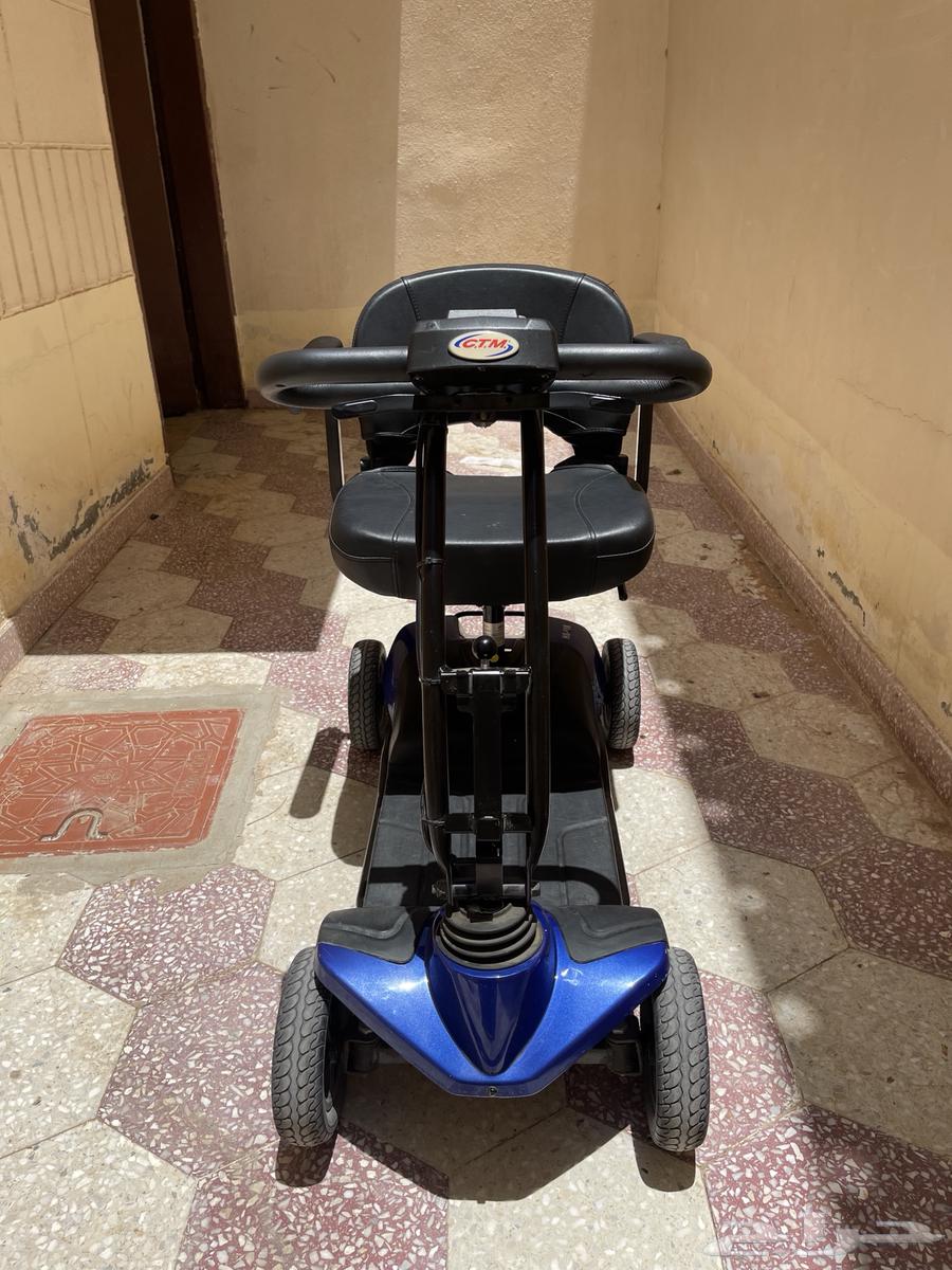 للبيع سكوتر كهربائي طبي 4 عجلات CTM HS 118 (لون ازرق)63753726849921111