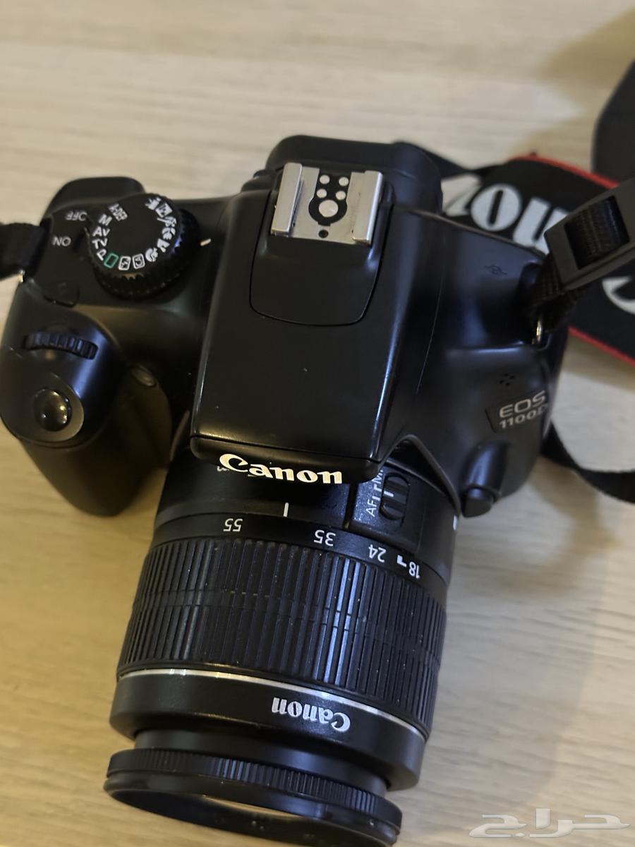 للبيع  كاميرا كانون Canon EOS 1100D بحالة شبه جديدة63751284998657110