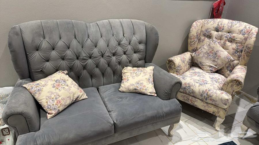 مجلس للبيع 3 كنب واتنين كرسي64208702058241111