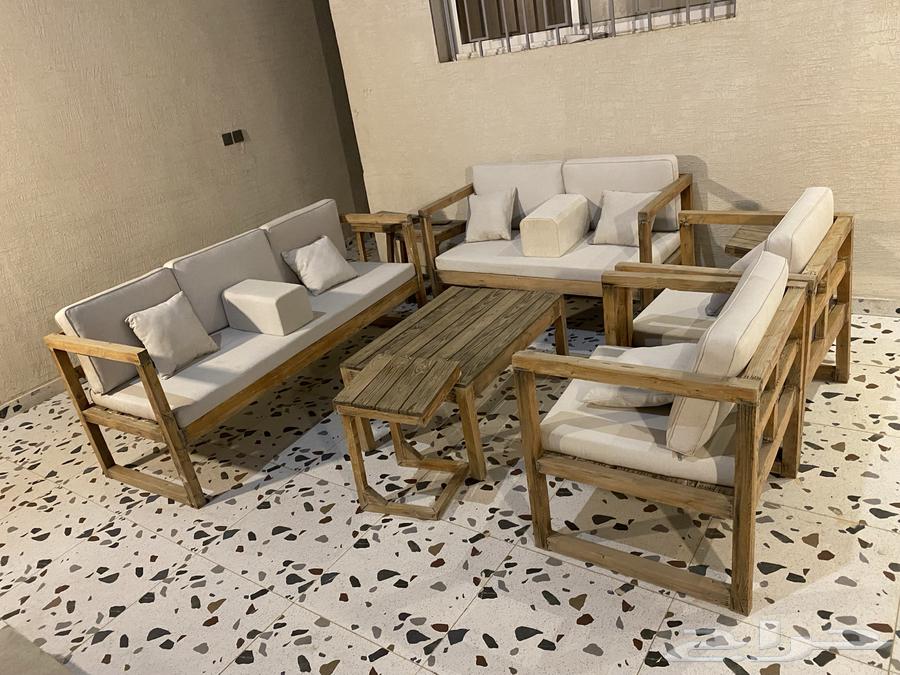 للبيع جلسة خشب63760295635841110