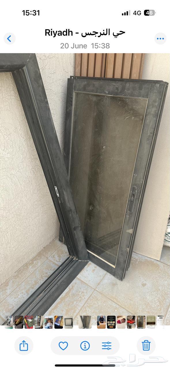 باب حديد وشباك للبيع المستعجل63755683934849112