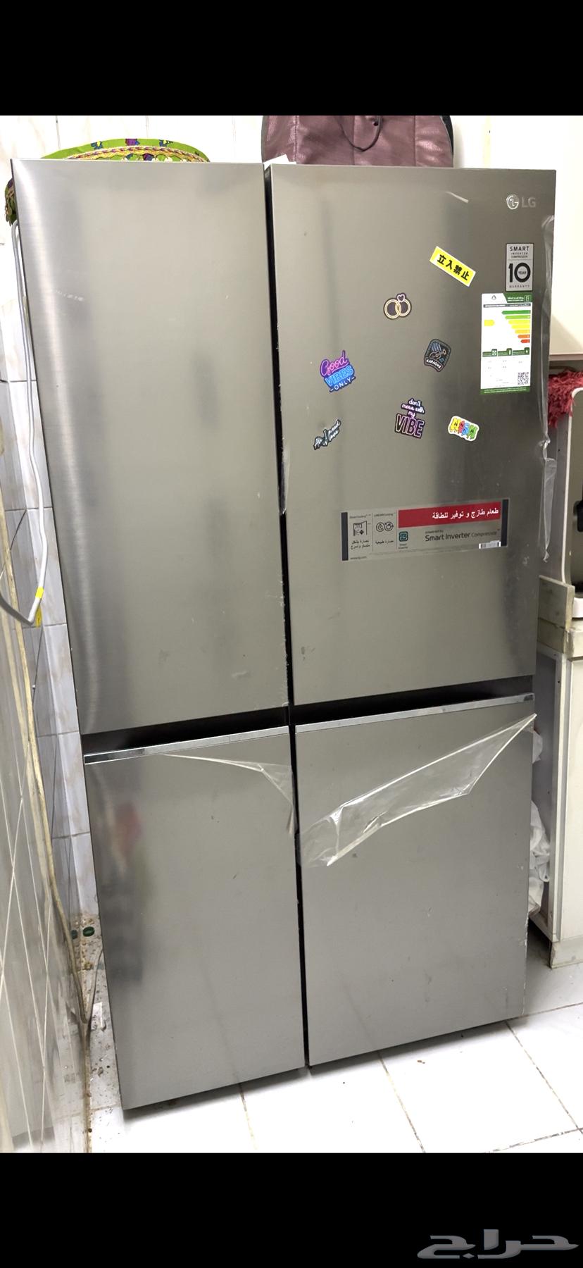LG semi-new 24 cubic feet inverter double-door upright refrigerator63756461704323110