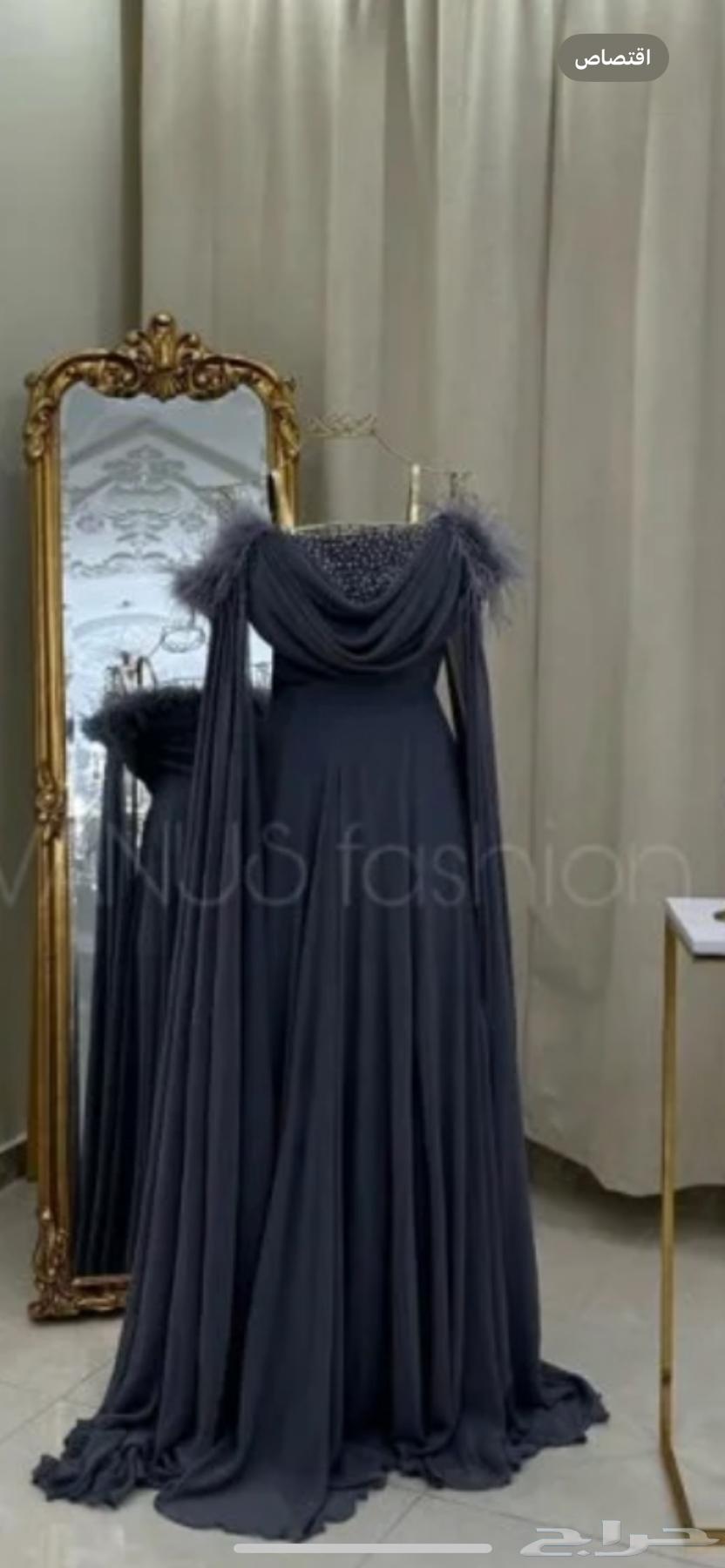 اثنين فساتين توها جديده لبسه وحده مقاس لارج63749801126401111