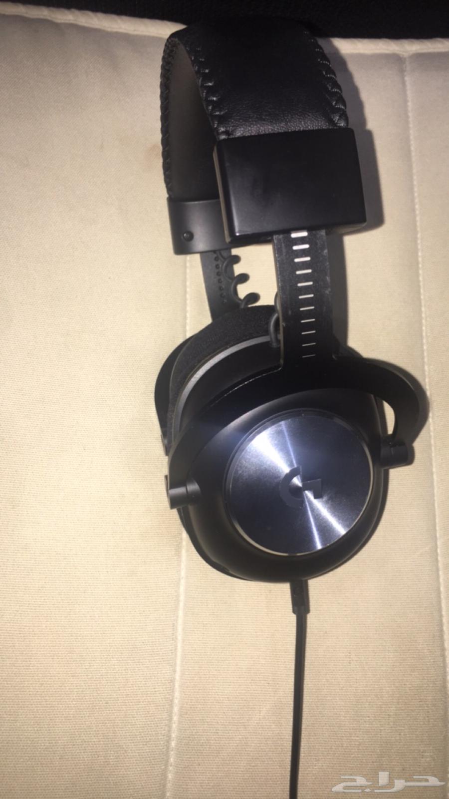 سماعه لوجيتك pro X بكرتونها ومع جميع ملحقاتها الوصف مهم63772832544642111