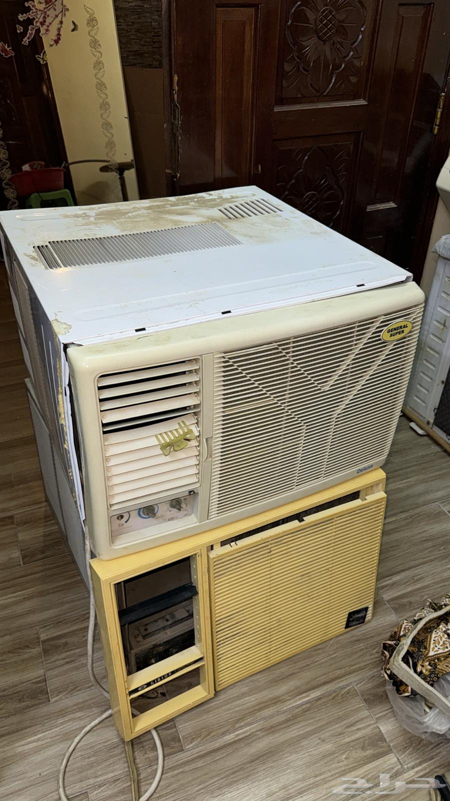 Used air conditioners, split air conditioner size 18 with small and large compressor63765946633987111