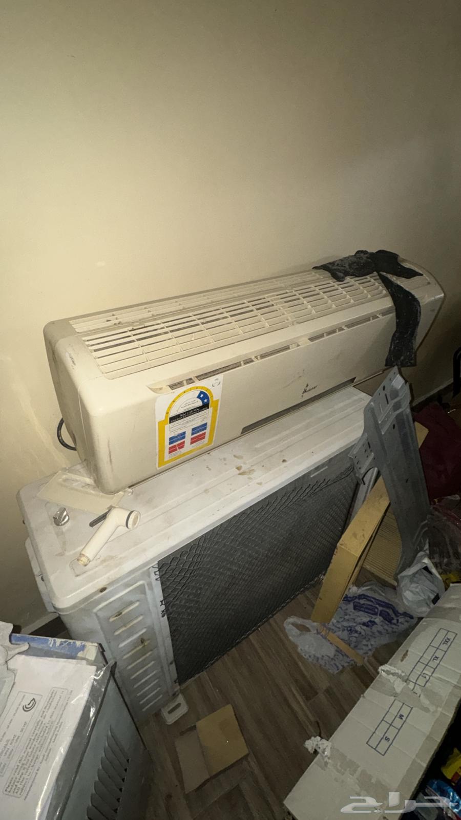 Used air conditioners, split air conditioner size 18 with small and large compressor63765946633987112