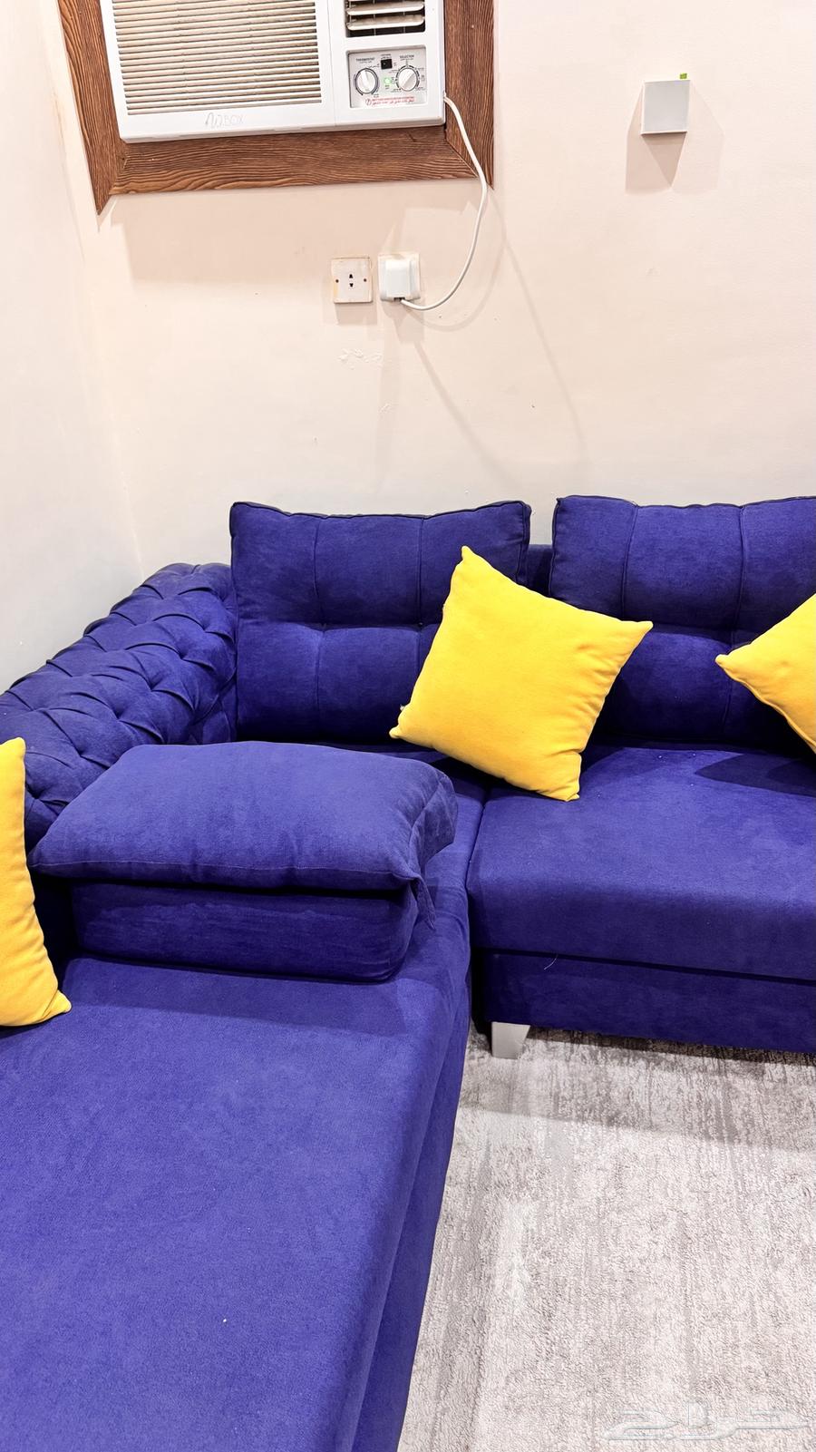 L-shaped sofa for sale, very clean, used for three months, reason for sale is moving63762388791041112