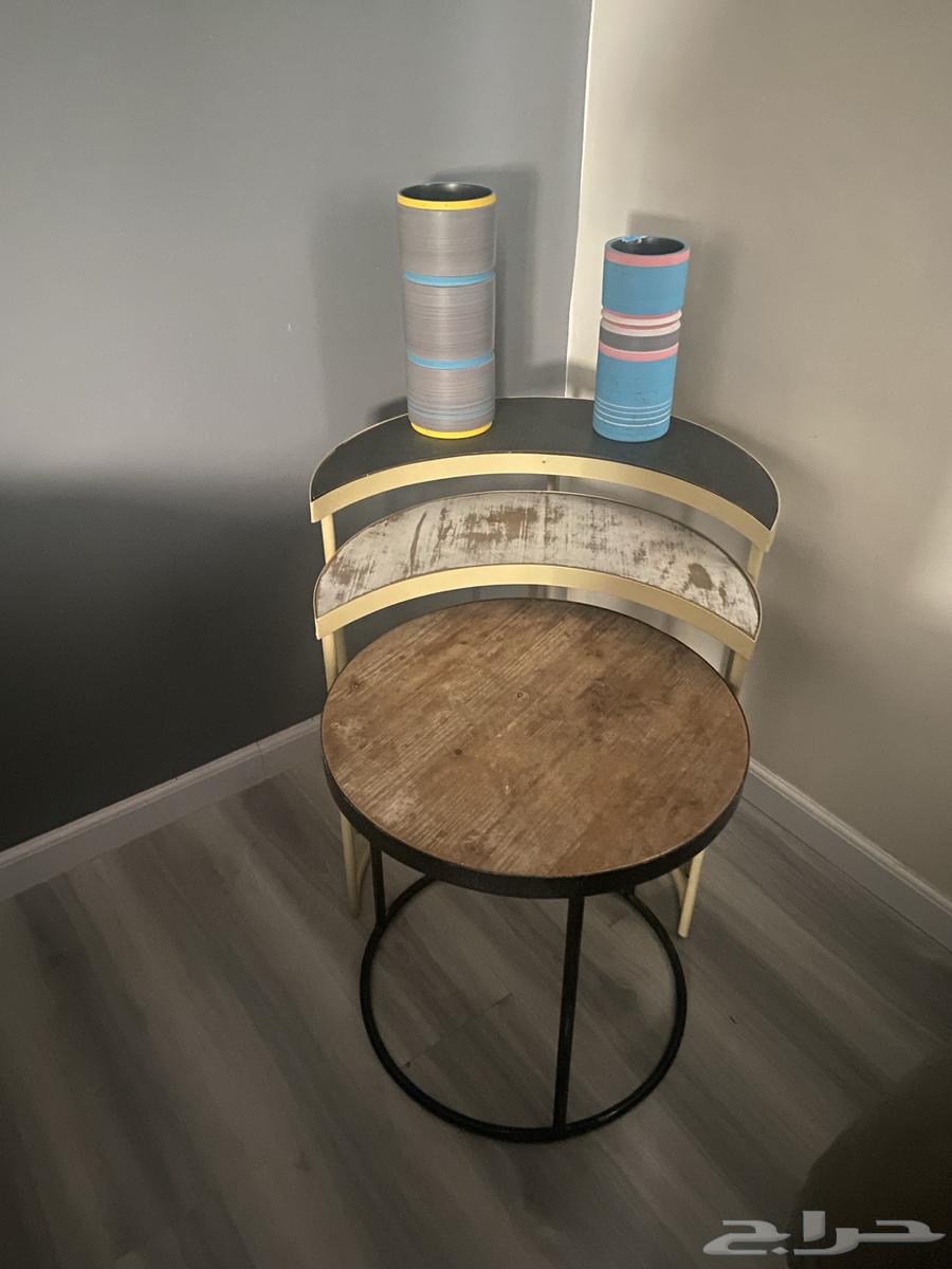 Tables from Abyat, new with light use for 120.. negotiable63768821820802110